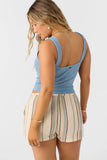 O'Neill | Brenda Stripe Shorts | Tapioca