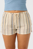 O'Neill | Brenda Stripe Shorts | Tapioca