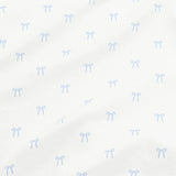 Kyte Baby | Pointelle Zippered Footie Sleeper | Sweet Blue Bow