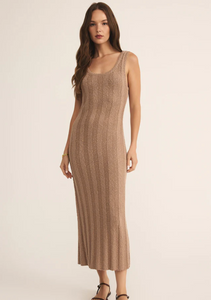 Z Supply | Corsica Midi Dress | Iced Coffee
