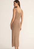 Z Supply | Corsica Midi Dress | Iced Coffee