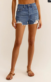 Z Supply | Classic Hi Rise Denim Shorts | Vintage Indigo