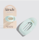 Kitsch | Recycled Plastic Small Flat Cloud Clip | Sage Leaf
