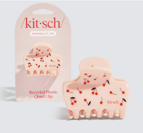 Kitsch | Recycled Plastic Medium Cloud Clip | Cherry