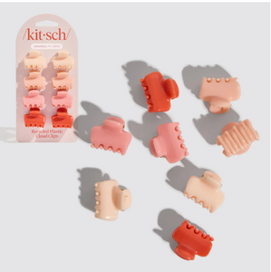 Kitsch | Recycled Mini Cloud Claw Clips | Cherry Blossom | 8pc