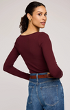 Gentle Fawn | Ingrid Long Sleeve Top | Merlot