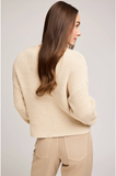 Gentle Fawn | Spencer V-Neck Knit Sweater | Bone