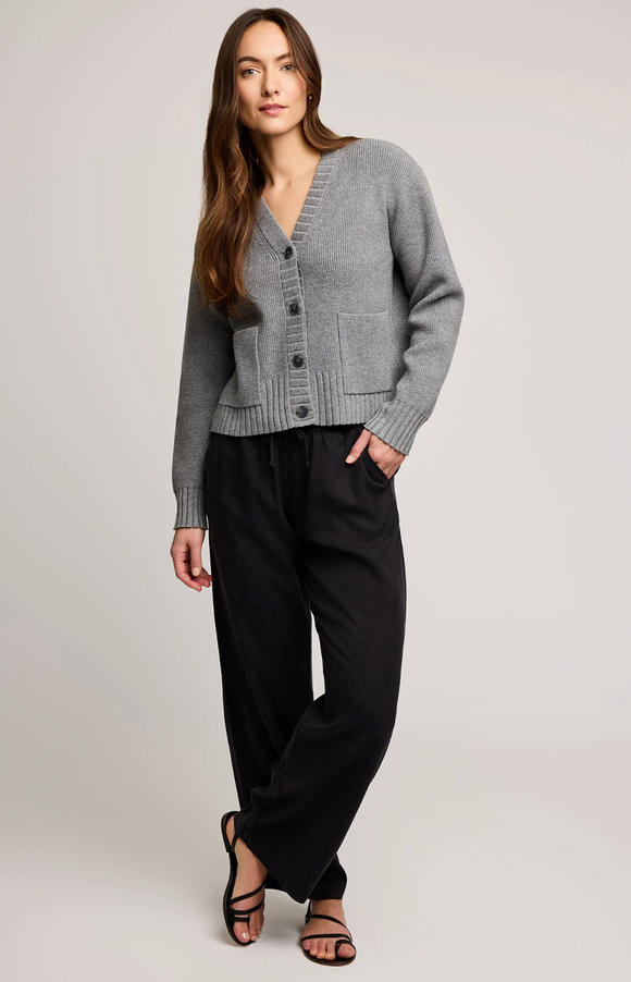 Gentle Fawn | Mabel Cardigan | Heather Grey
