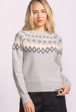 Pink Martini | Haverford Sweater | Grey