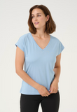 Kaffe | KAlise T-Shirt | Soft Chambray