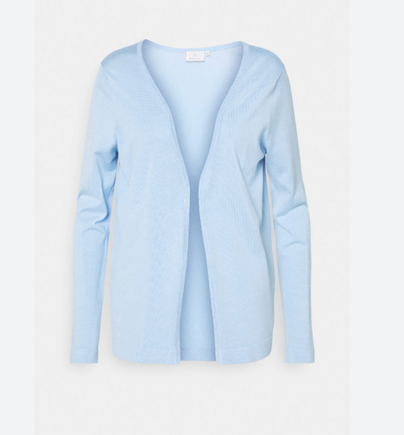 Kaffe | KAfenia Astrid Cardigan | Soft Chambray
