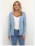 Kaffe | KAfenia Astrid Cardigan | Soft Chambray