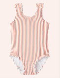 Name It | Ribbed Striped Swim Suit