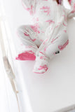 Kyte Baby | Zippered Footie Sleeper | Toile Ballet