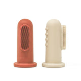 Mushie | Baby Finger Toothbrush | 2 Pack