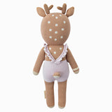 Cuddle + Kind | Violet the Fawn | 20" Hand Knit Doll