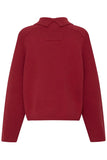 Ichi | Ihbetias Pullover Sweater | Salsa Red