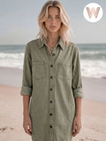 Weslynn | Ash Denim Jacket | Olive