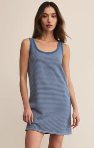 Z Supply | Mathis Striped Mini Dress | Vintage Indigo