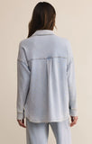 Z Supply | All Day Knit Denim Jacket | Washed Indigo