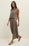 Z Supply | Gail Midi Skirt | Perfectly Taupe