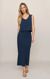 Z Supply | Gail Jersey Midi Denim Skirt