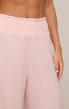 Z Supply | Dawn Lux Rib Pant | Whisper Pink