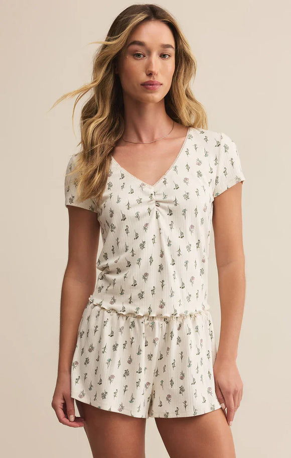 Z Supply | Montana Floral Top | Crystal