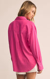 Z Supply | Alfie Linen Button Up | Island Pink