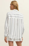 Z Supply Active | Rolling Hills Button Up Shirt | White