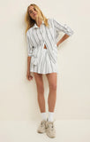 Z Supply Active | Rolling Hills Button Up Shirt | White
