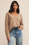 Z Supply | Emile V-Neck Cardigan | Biscuit Brown