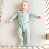 Kyte Baby | Zippered Footie Sleeper | Golf
