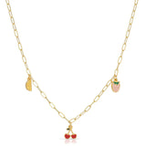 Lucky Feather | Sweet & Fruity Necklace