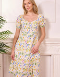 Angel Eye | Alanya Dress in Multi Floral