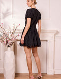 Angel Eye | Hannover Mini Lace Dress in Black