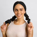 Kitsch | Set & Flow Heatless Curling Headband | Black
