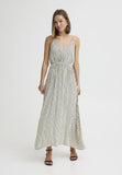 Ichi | Ihmarrakech AOP Long Dress | Total Eclipse