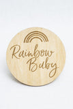 Wooden Milestone Disc