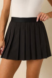 Z Supply Active | Full Swing Mini Skort | Black