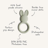 Mushie | Bunny Teether