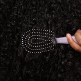 Kitsch | Mini Soft Violet Detangling Flexi Brush | Violet