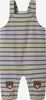 Name It | Navy Stripe Teddy Bear Overall