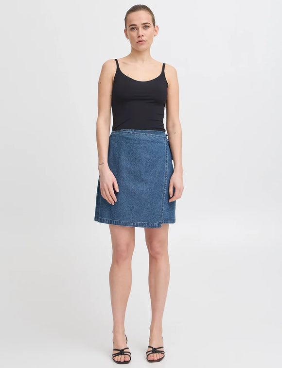Ichi | Ihdallas Denim Skirt
