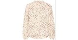 Ichi | Ihlanora Blouse Shirt | Small Flower Maroon