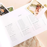 Blush + Gold | Little One Baby Memory Book