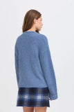 Ichi | Ihblarisa Long Sleeve Pullover | Blue Yonder