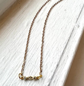 Frug | Cubic Zirconia Bar Necklace | FNG35
