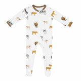 Kyte Baby | Zippered Footie Sleeper | Moo