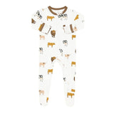 Kyte Baby | Zippered Footie Sleeper | Moo
